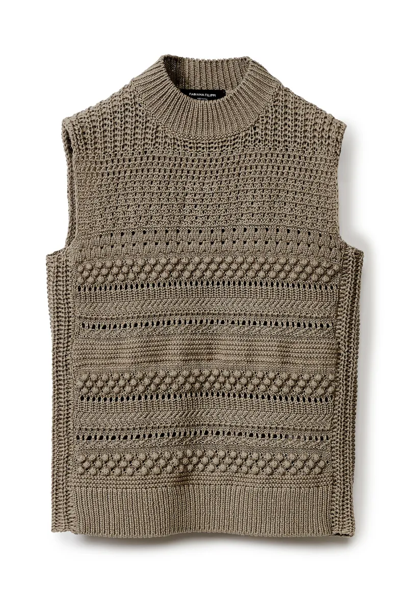 3D Multi Stitch Tank Top