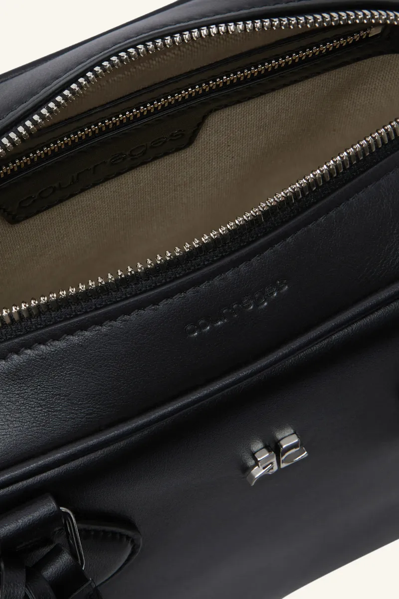 AC Stud Leather Bowling Bag