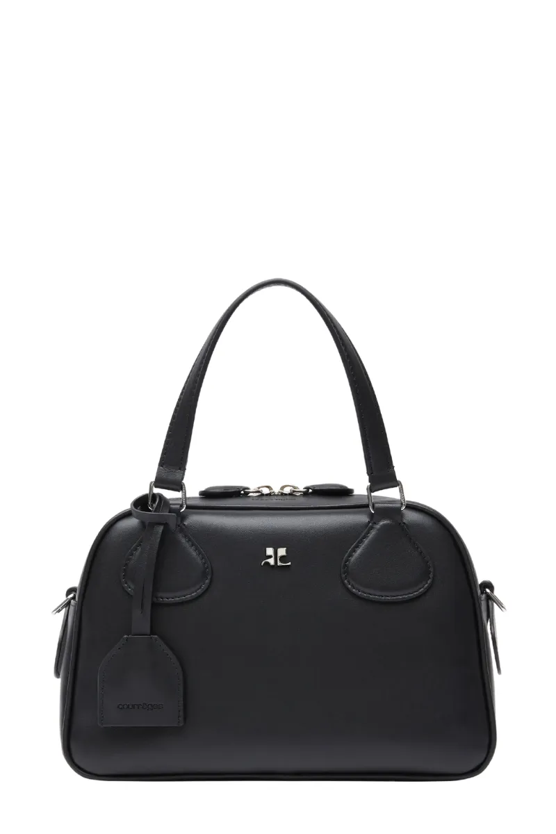 AC Stud Leather Bowling Bag