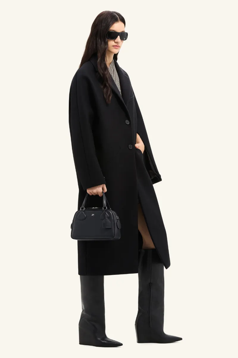 AC Stud Leather Bowling Bag