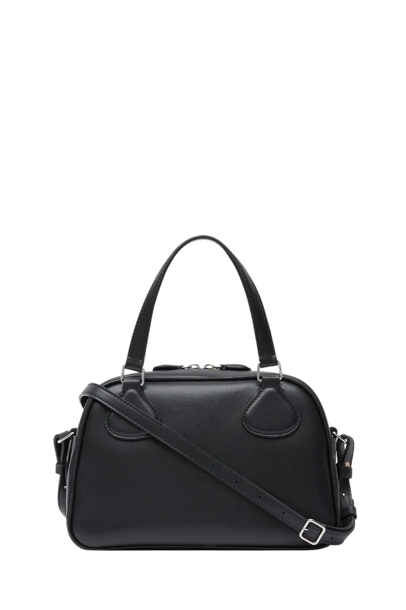 AC Stud Leather Bowling Bag