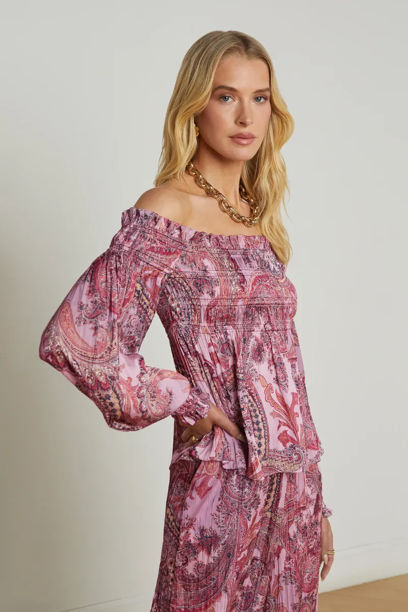 Ariela Off-The-Shoulder Blouse