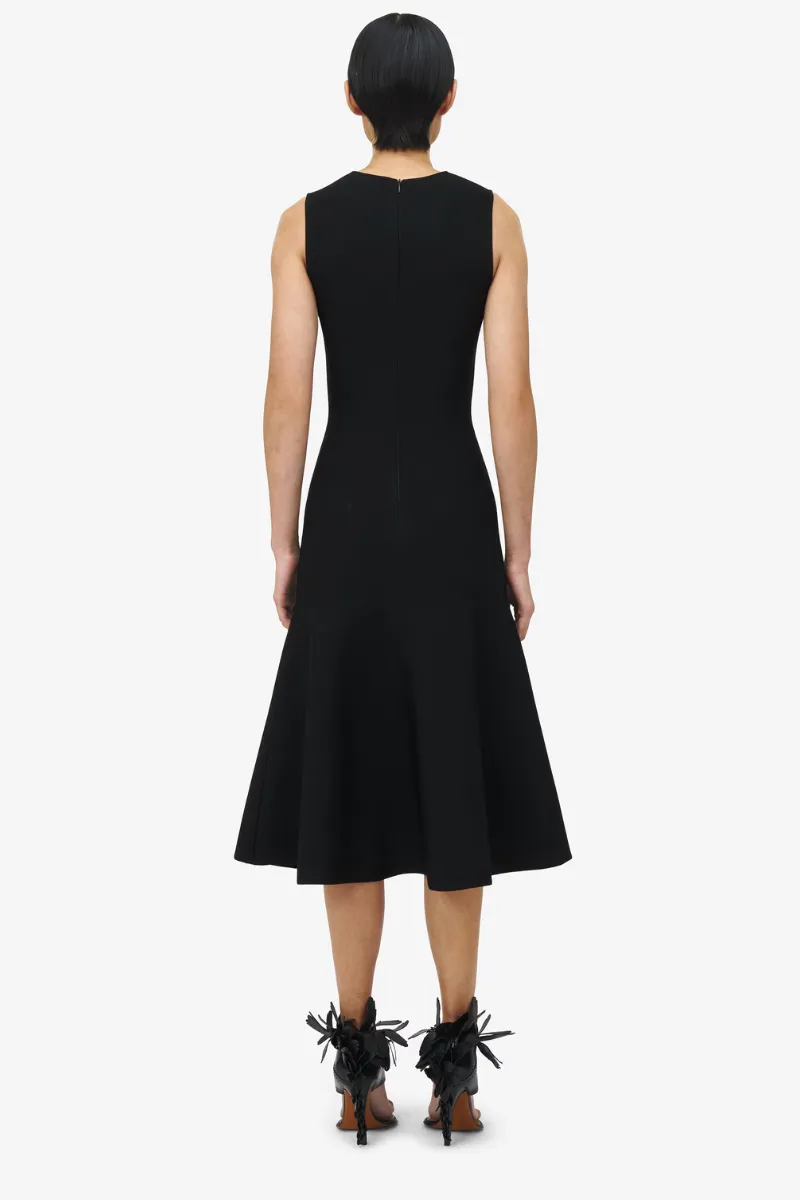 Banshee Embroidered Knit Dress