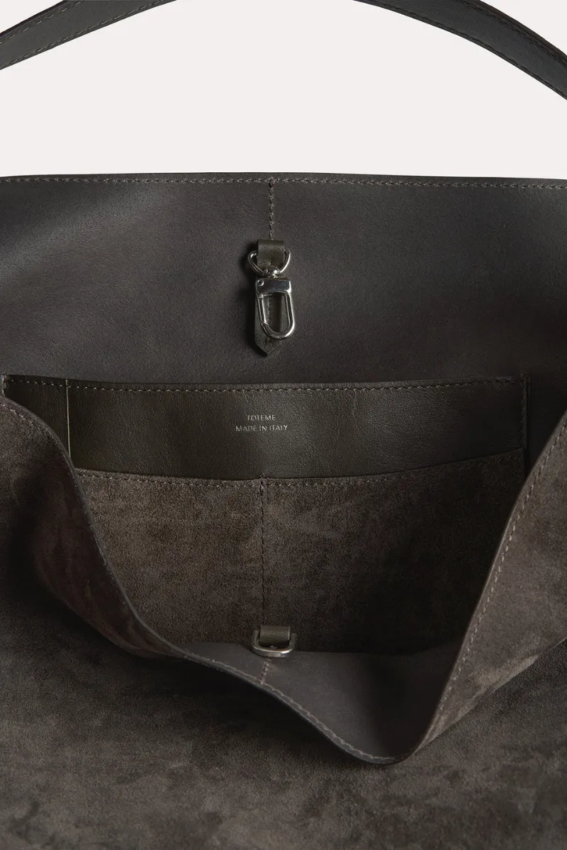 Belted Suede Tote