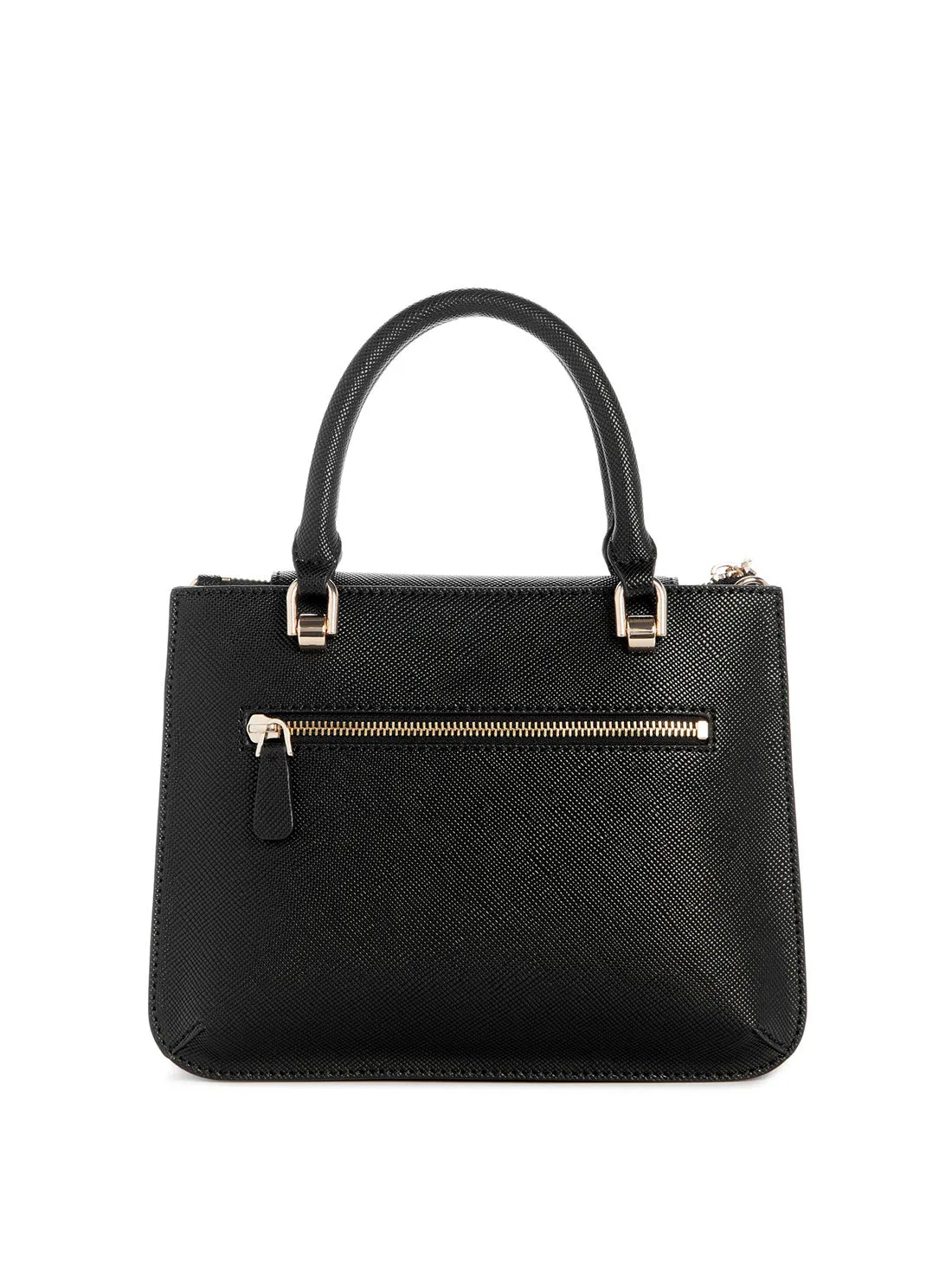 Black Ilia Small Girlfriend Satchel Bag Guess