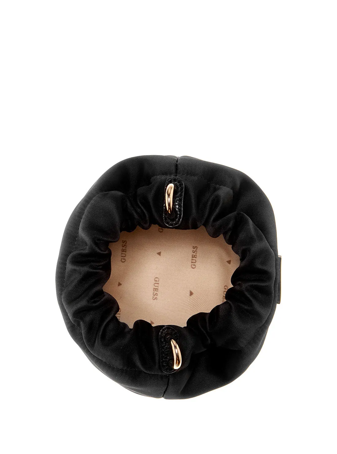 Black Velina Pouch Mini Crossbody Bag Guess