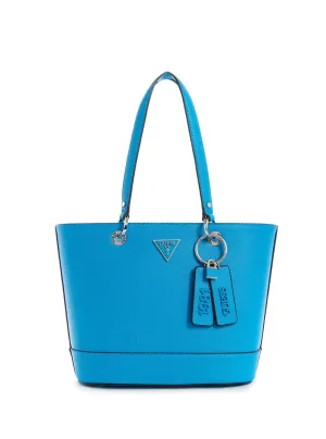 Blue Noelle Small Elite Tote Bag Guess