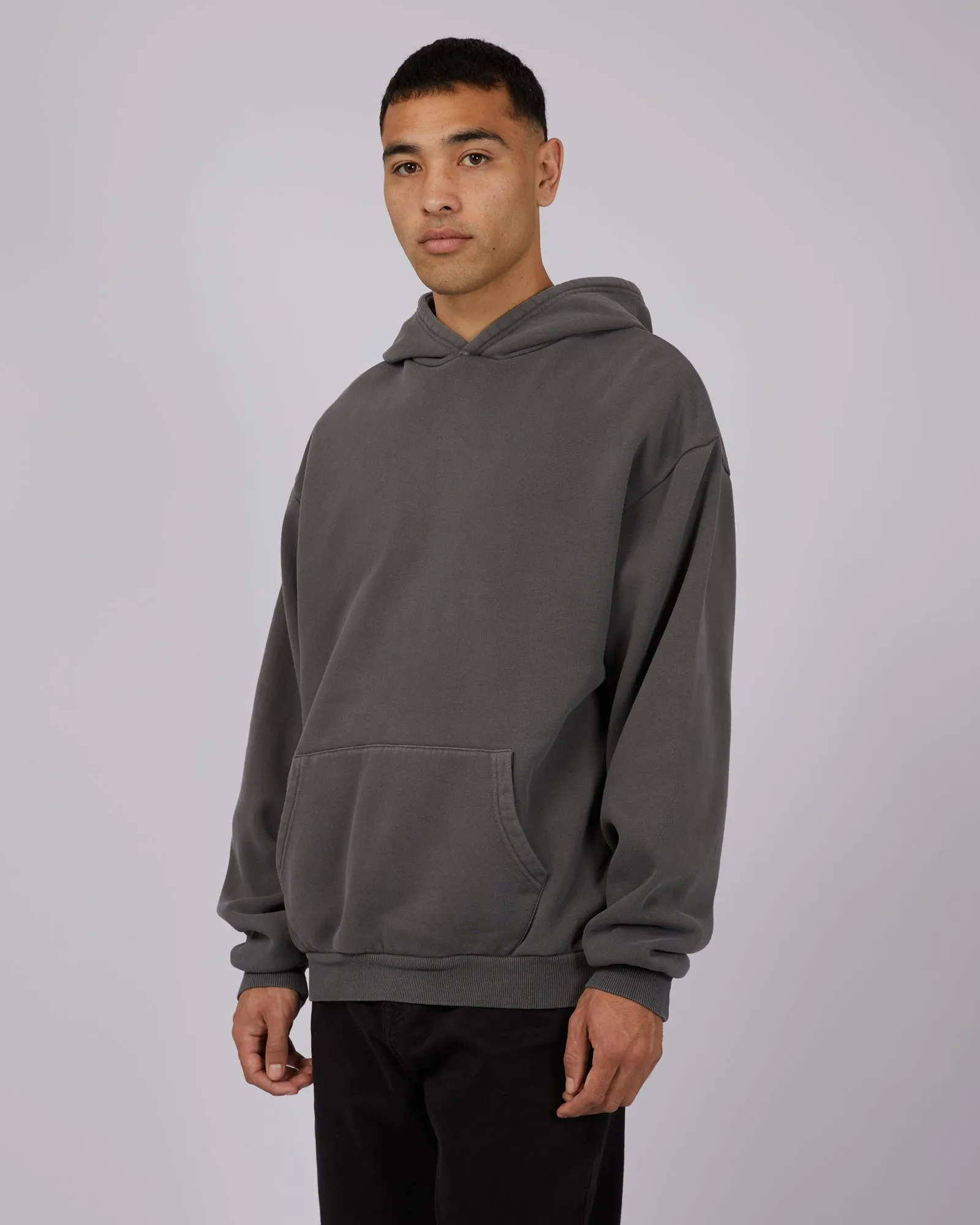 Box Hoodie Coal