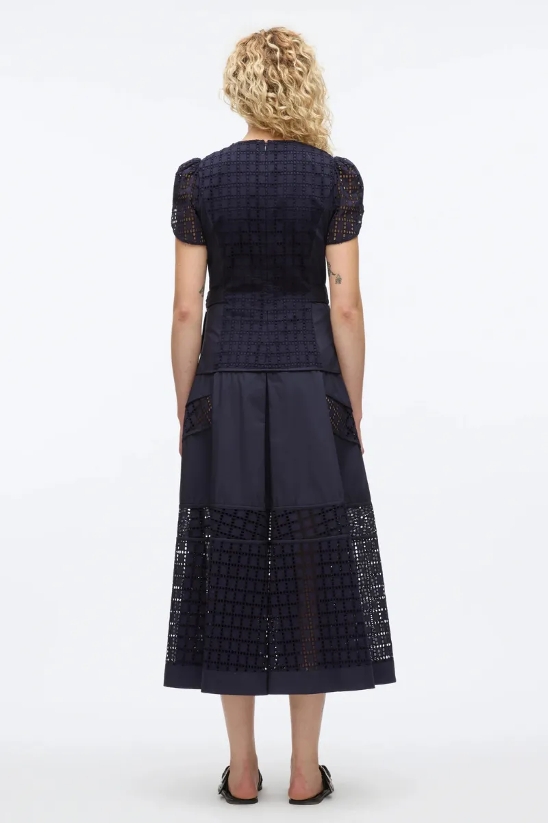 Broderie Anglaise Tulip Dress