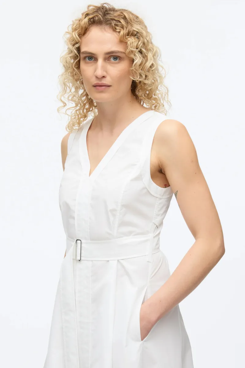 Crisscross Back Midi Dress