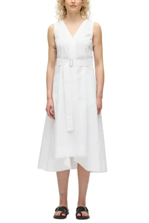 Crisscross Back Midi Dress