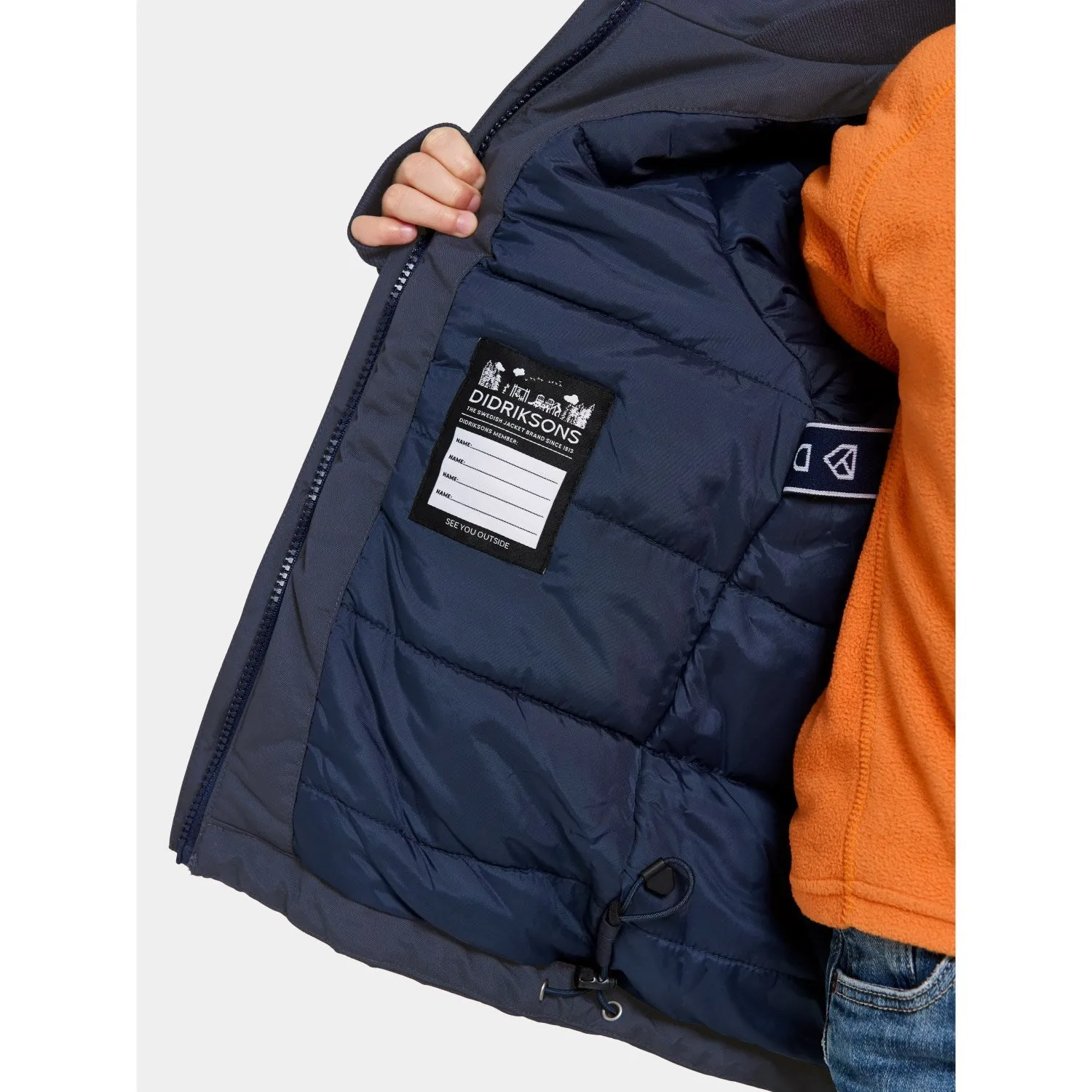 Didriksons Navy Bjrven Kids Parka 3