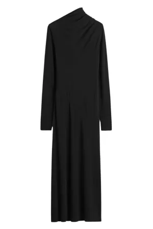 Draped Jersey Dress