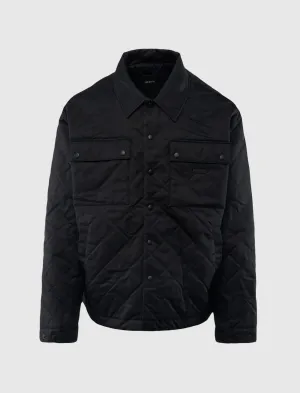ETRATEX NYLON QUILTED COACH JACKET