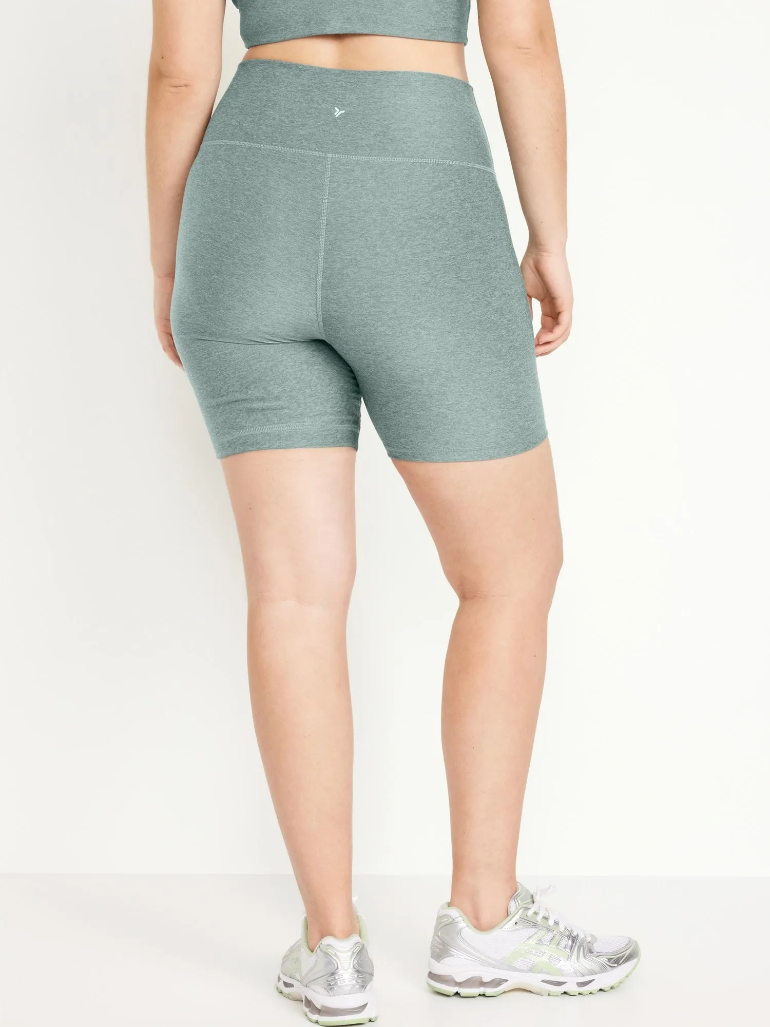 Extra High-Waisted Cloud  Biker Shorts -- 6-inch inseam