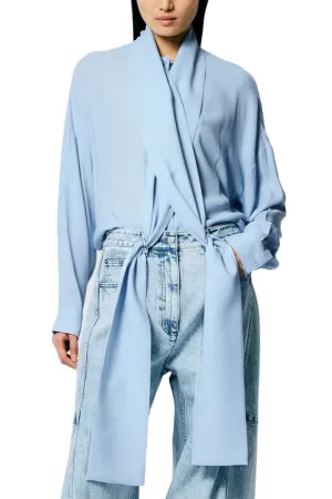 Feather Weight Eco Crepe Davenport Sculpted Shirt