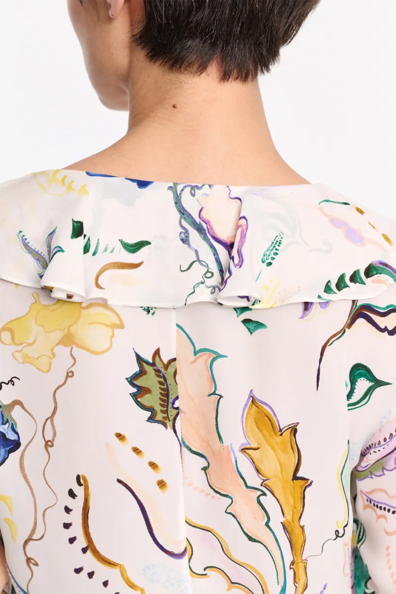 Floral Twist Blouse