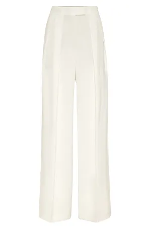 Fluid Twill Sartorial Wide Trousers