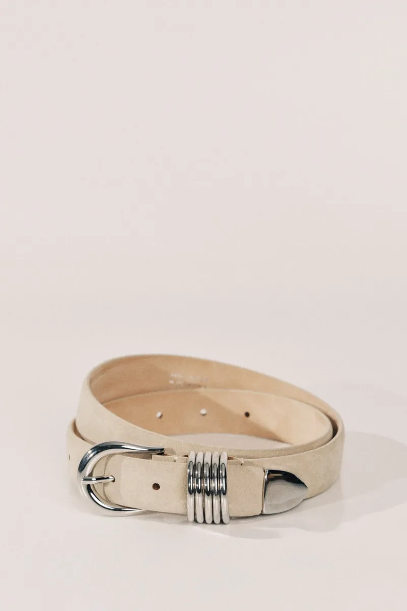Hollyhock Suede Belt