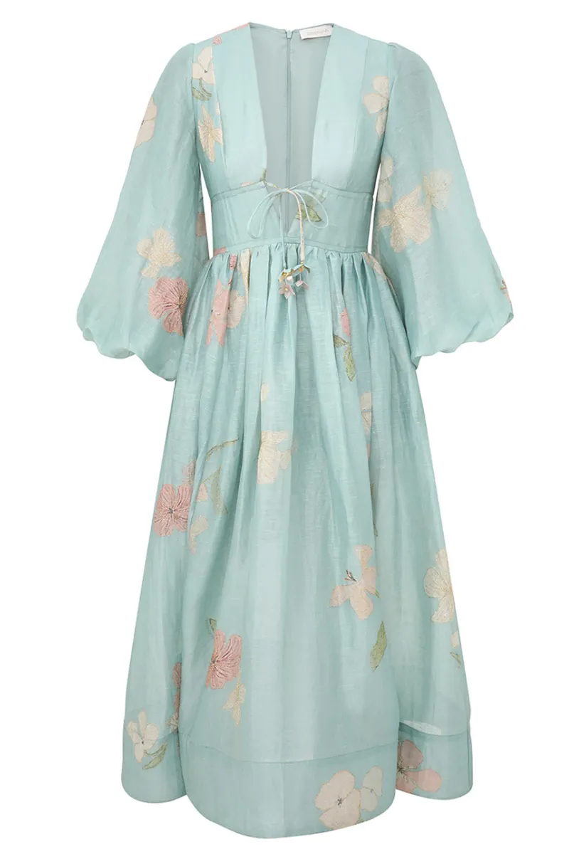Illuminate Drawn Billow Dress