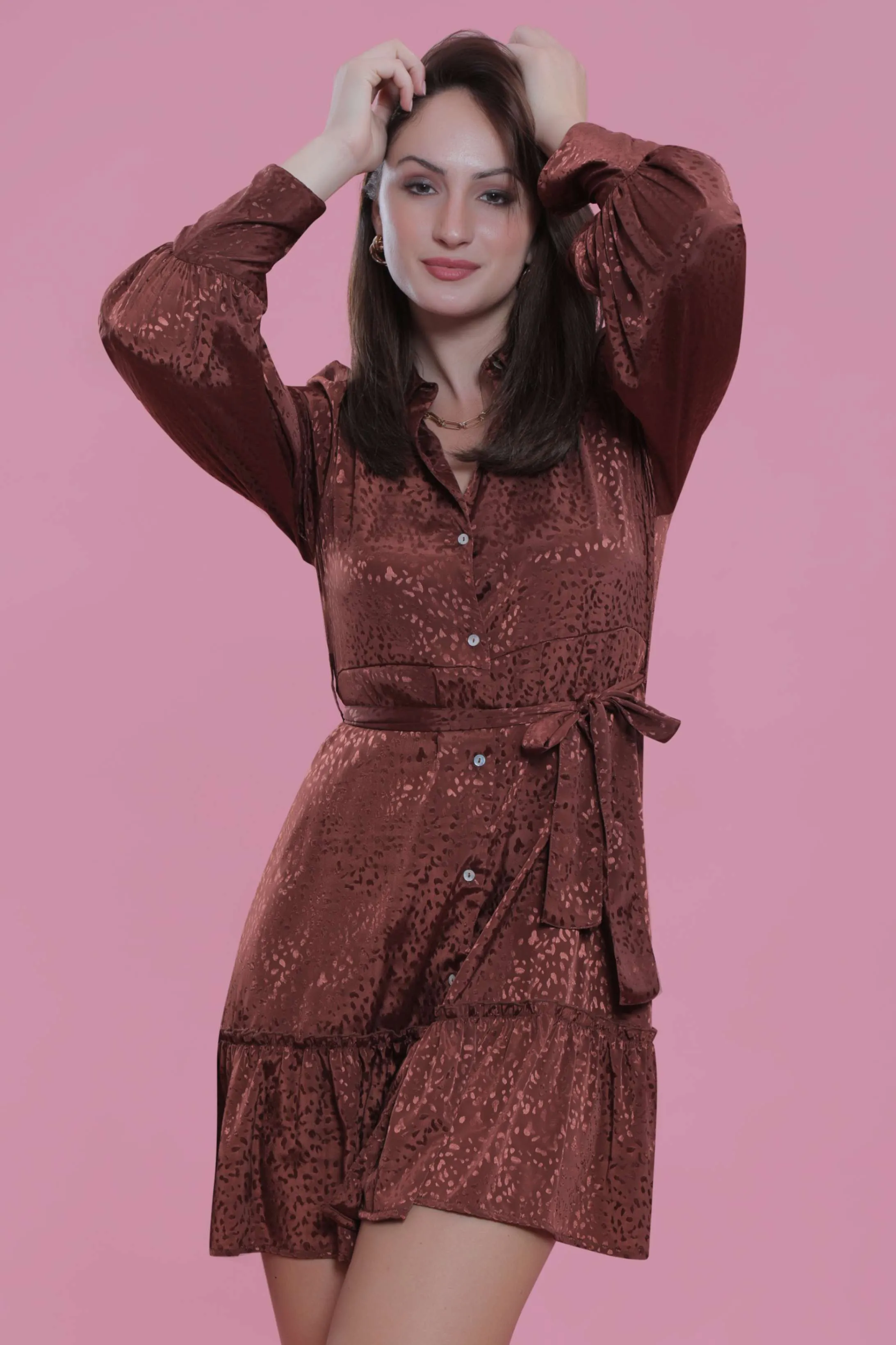 Jacquard Satin A-line Black Party Dress French Theory