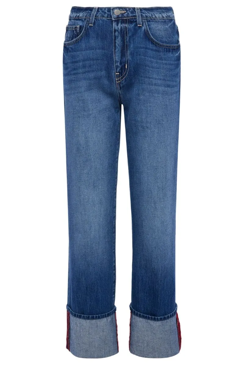 Leighton Cropped Stovepipe Jean