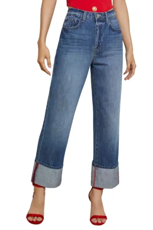 Leighton Cropped Stovepipe Jean