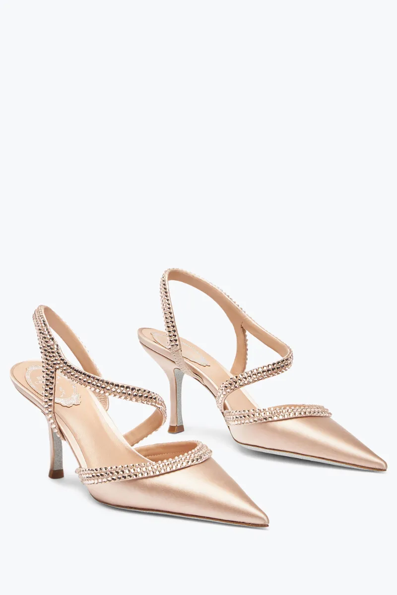 Lisa Crystal Slingback