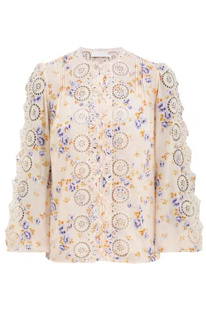 Lucky Embroidered Blouse
