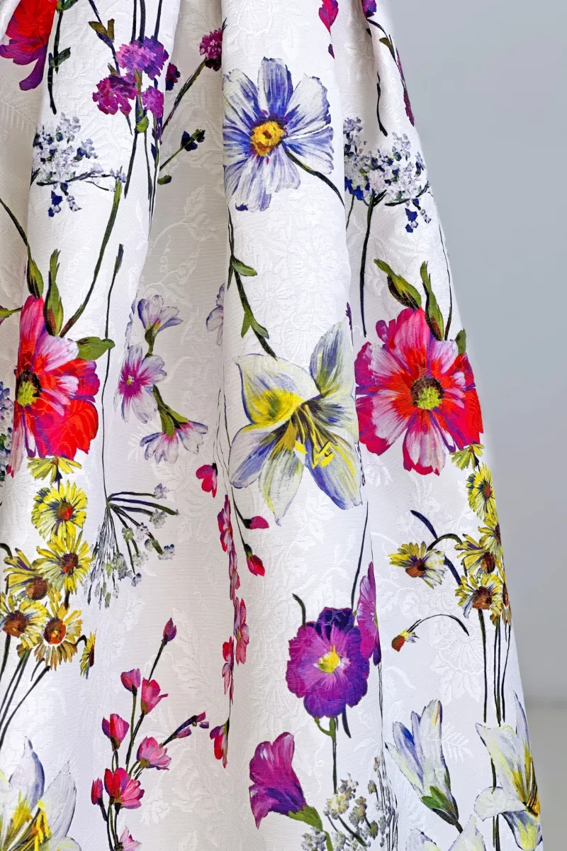 Luna T Flowers Skirt