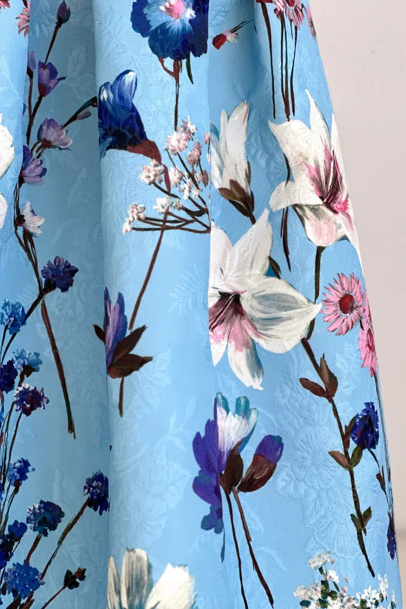Luna T Flowers Skirt