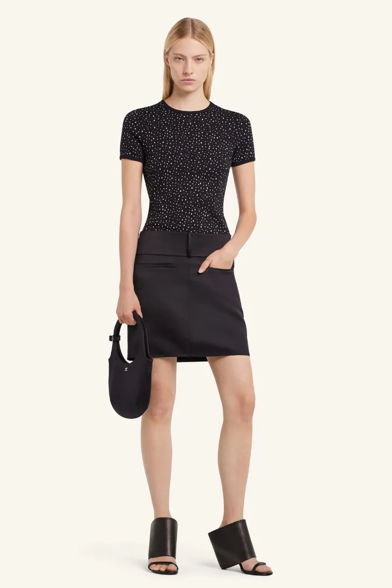 Medusa Printed Contrast T-Shirt