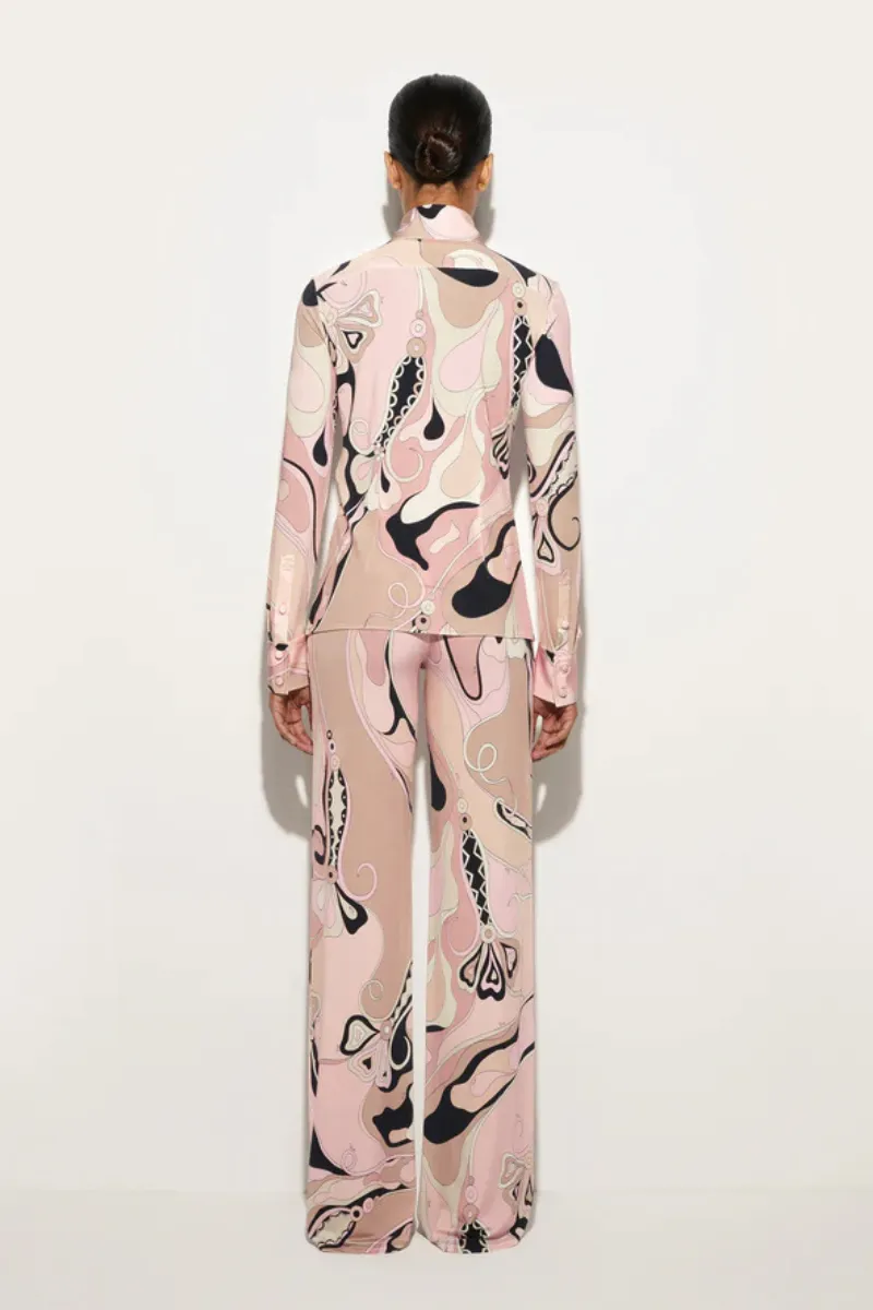 Orchidee Fitted Button Down
