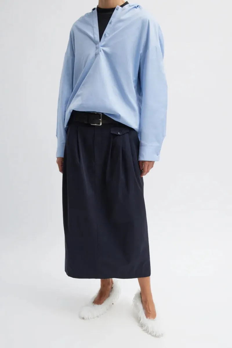 Oxford Hooded Shirt