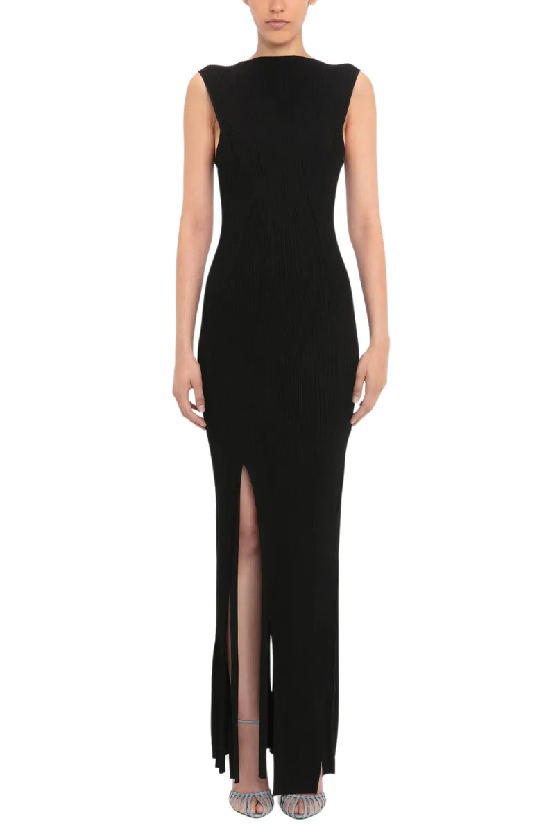 Plait Detail Sleeveless Dress