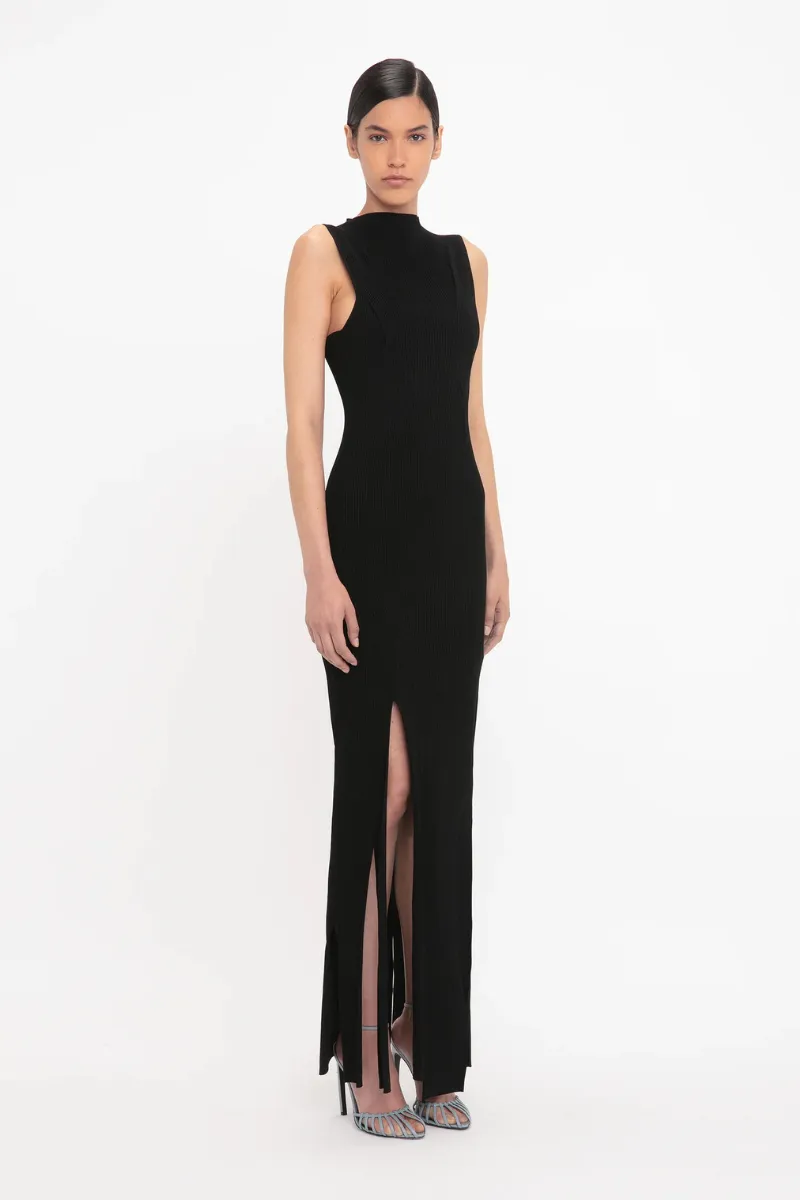 Plait Detail Sleeveless Dress
