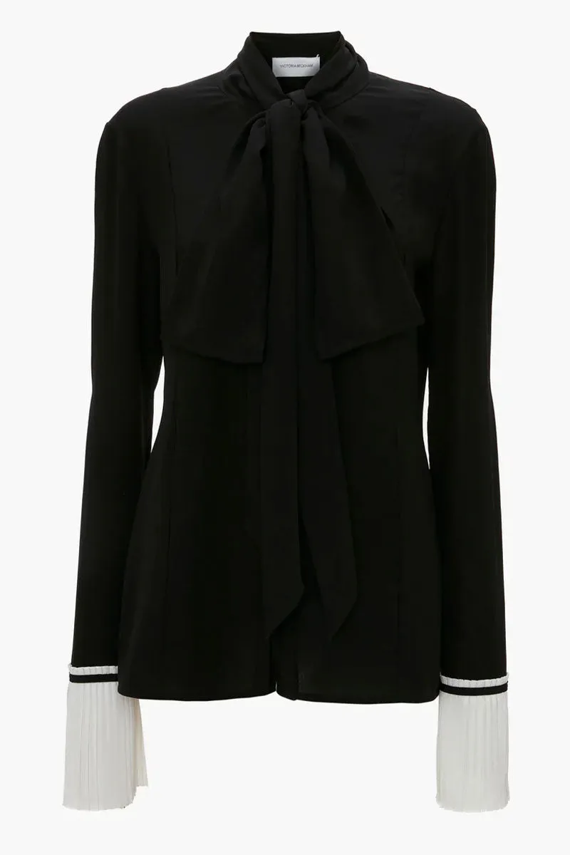 Pleat Cuff Blouse