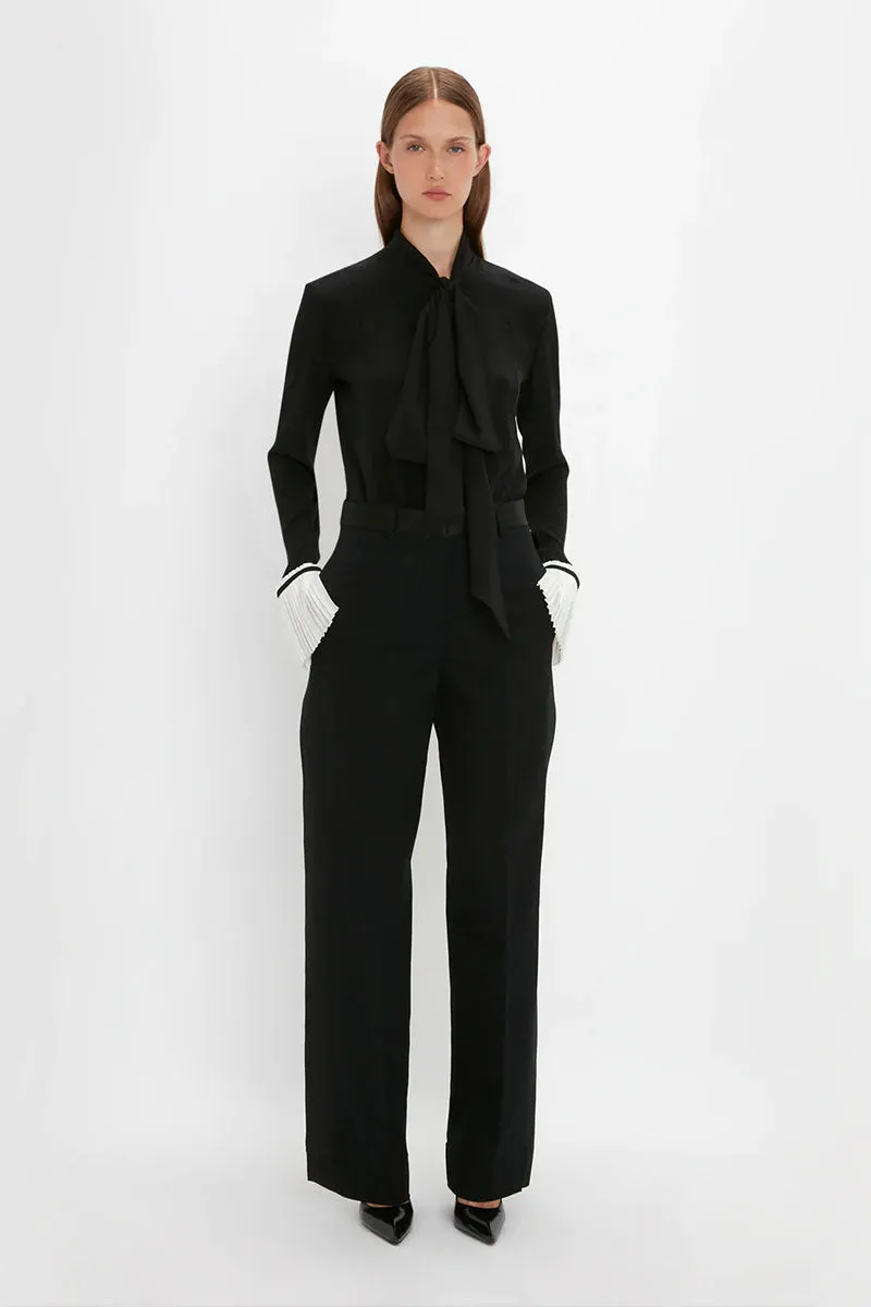 Pleat Cuff Blouse
