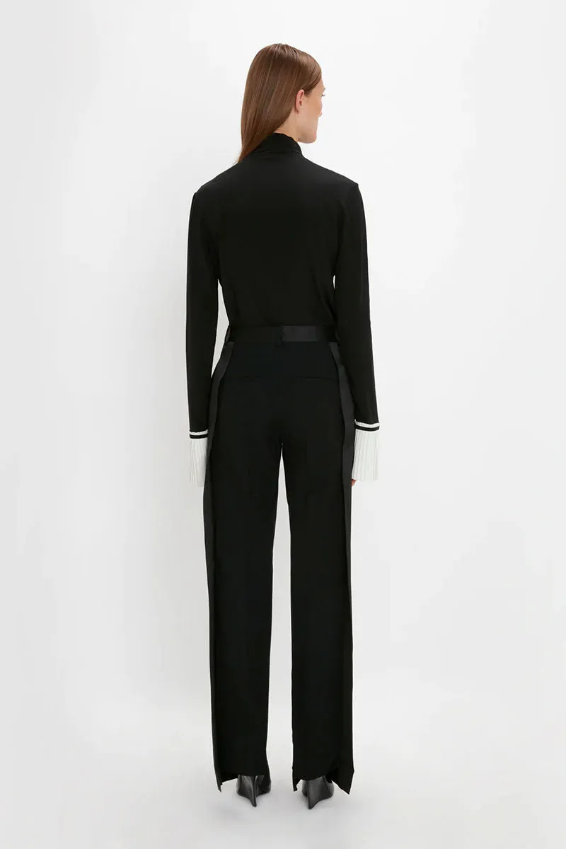 Pleat Cuff Blouse