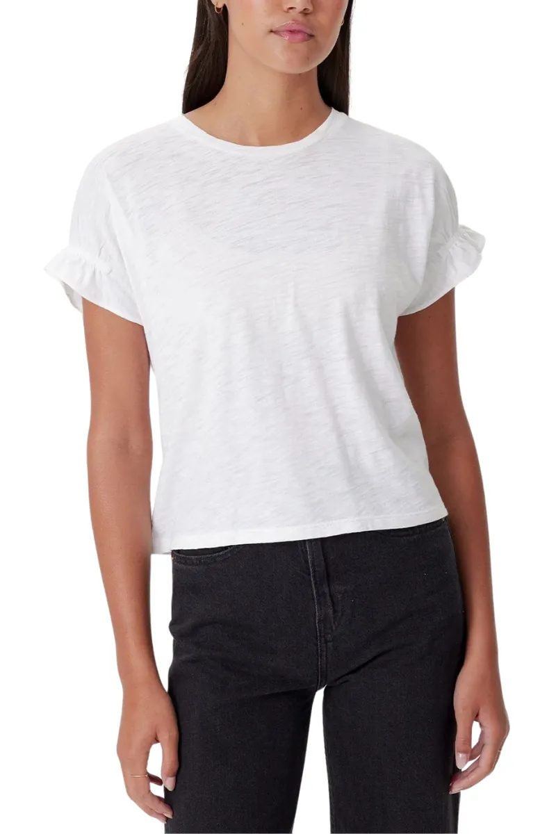 Puff & Ruffle Sleeve Tee