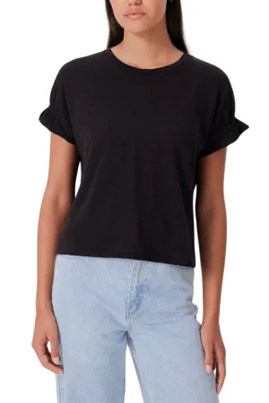 Puff & Ruffle Sleeve Tee