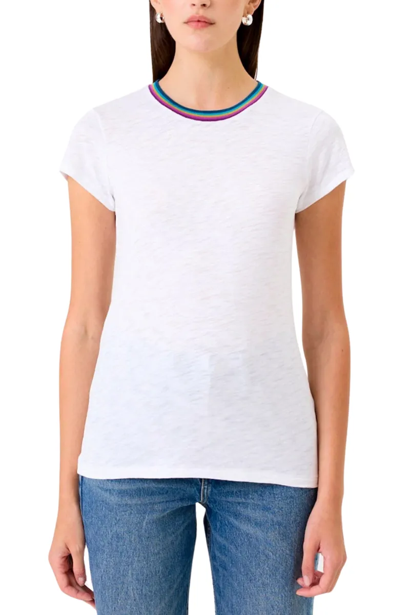 Rainbow Ringer Tee