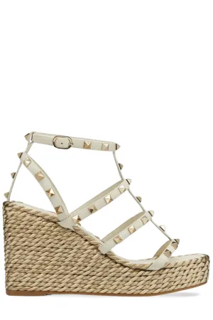 Rockstud Wedge Sandals