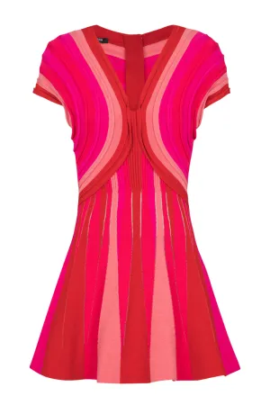 Rolled Flare Dress