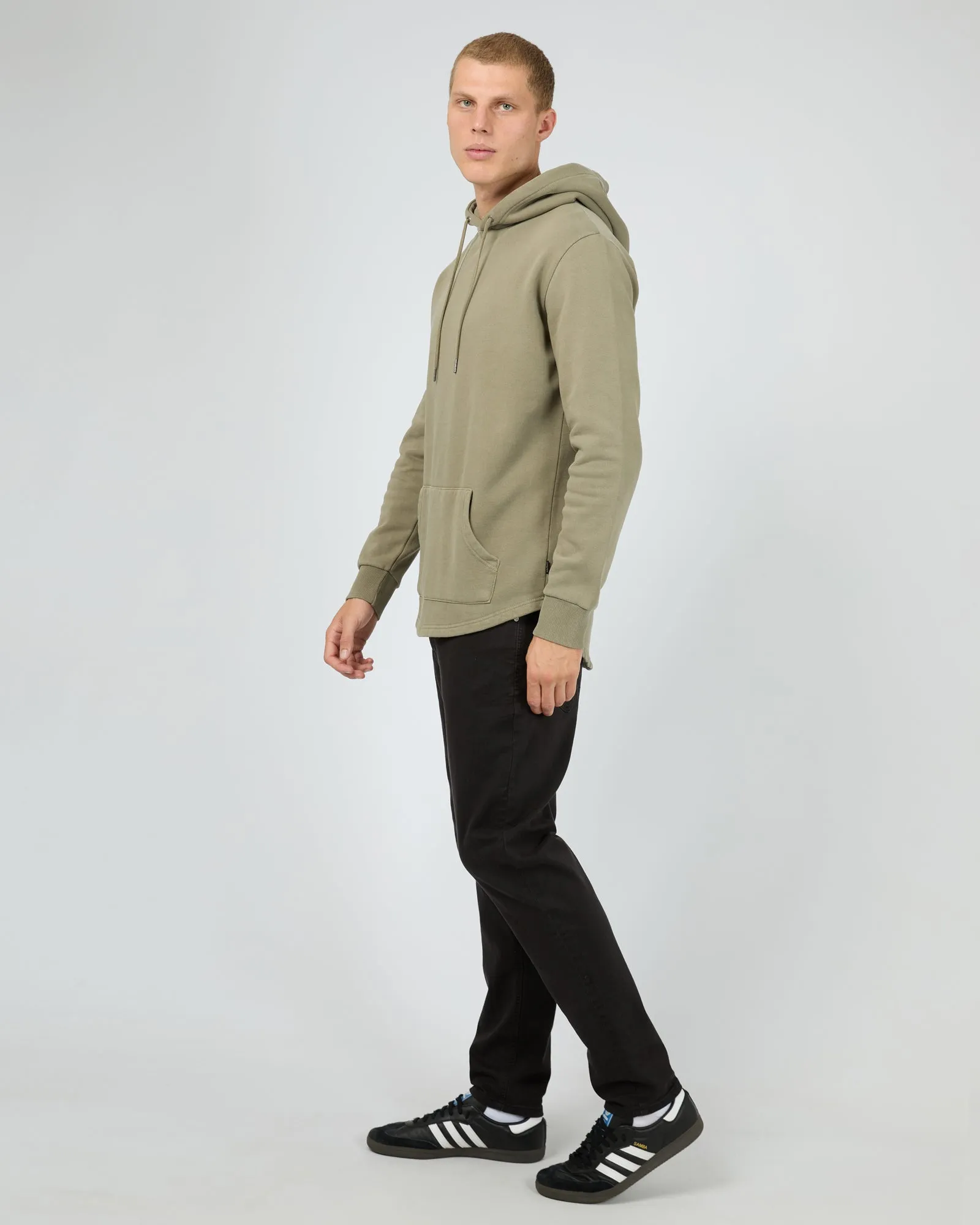 Scoop Hoodie Khaki