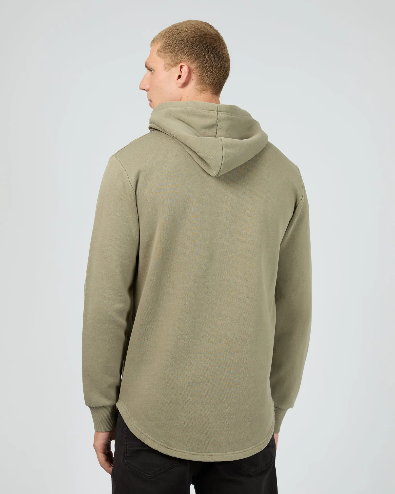 Scoop Hoodie Khaki