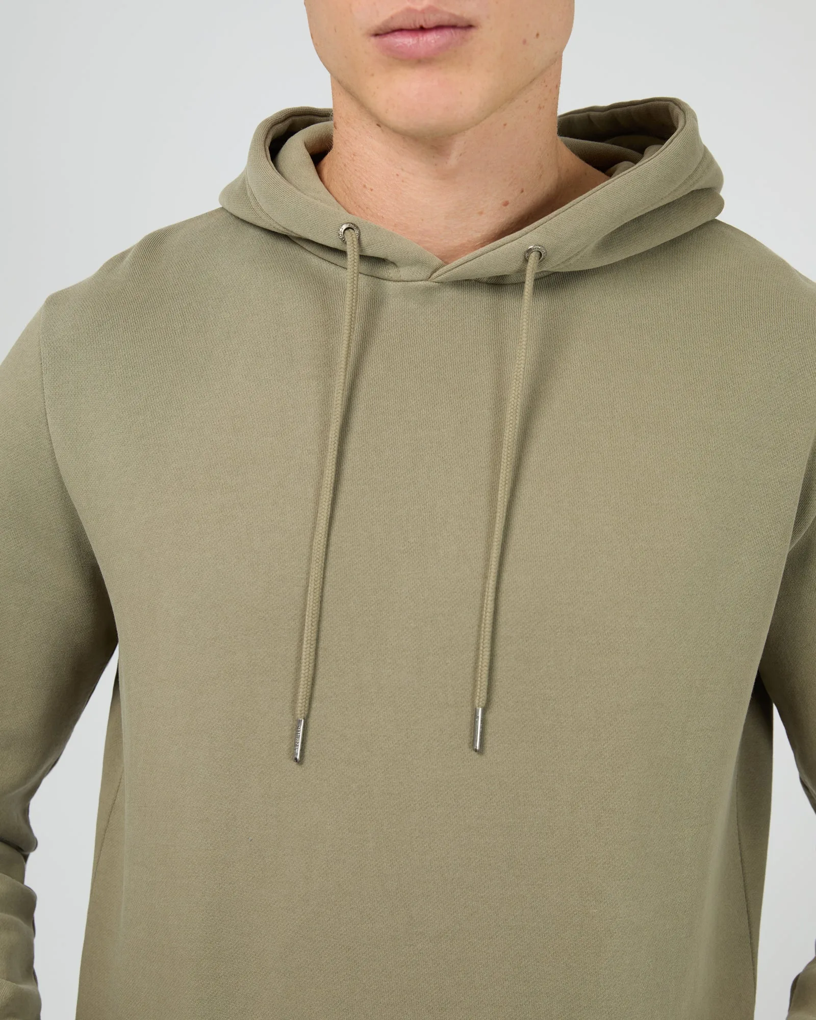 Scoop Hoodie Khaki