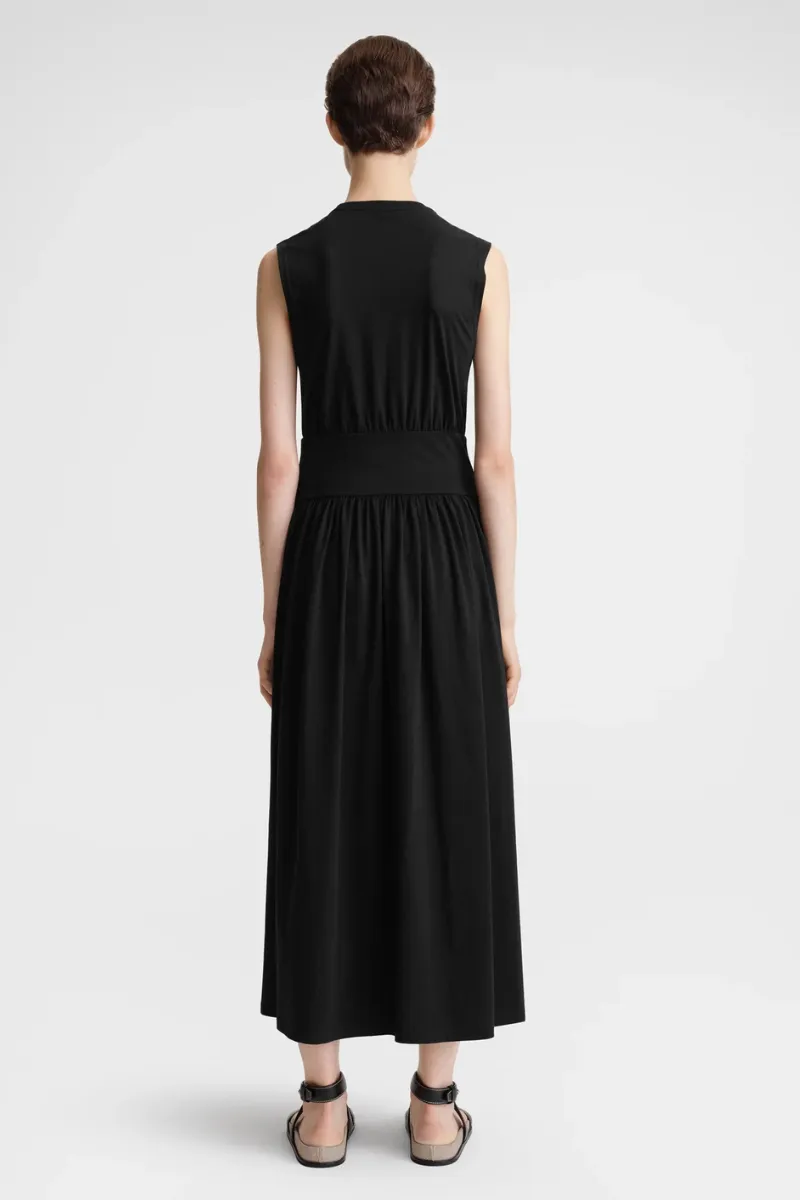 Sleeveless Cotton Tee Dress
