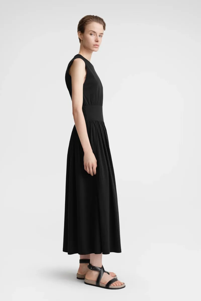 Sleeveless Cotton Tee Dress