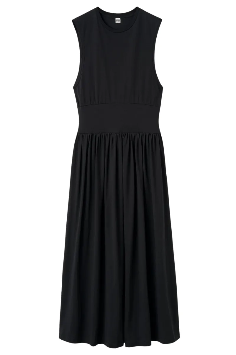 Sleeveless Cotton Tee Dress